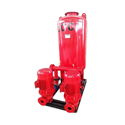Pressurizing and stabilizing equipment for fire fighting
